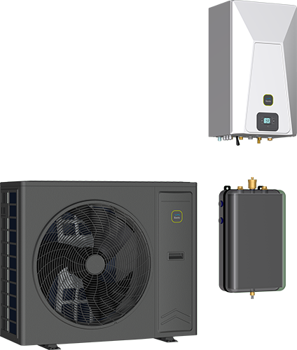 Sistemi ibridi factory made Thermaia Moon Hybrid